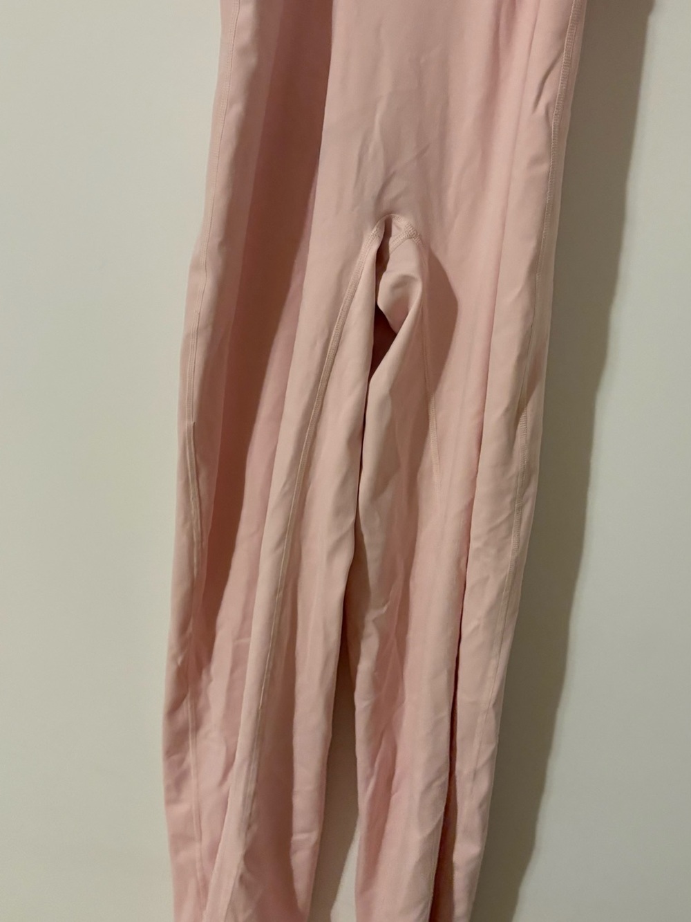 Women's High-Rise Pink Stretch Leggings
